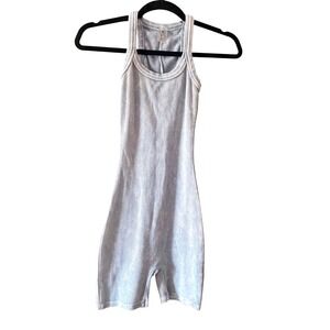 AS Revival Ribbed‎ Romper Jumpsuit Tank Top Sleeveless Casual XS NWOT